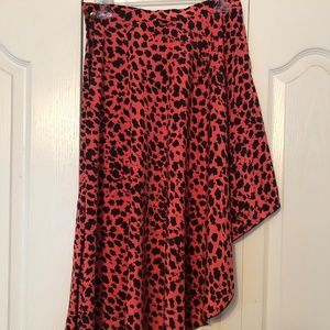 Leopard skirt